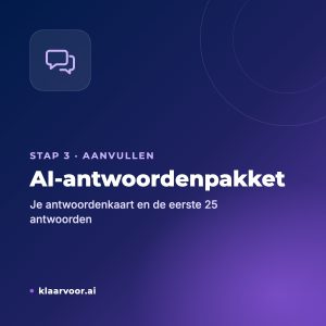 AI-antwoordenpakket – Klaar Voor AI